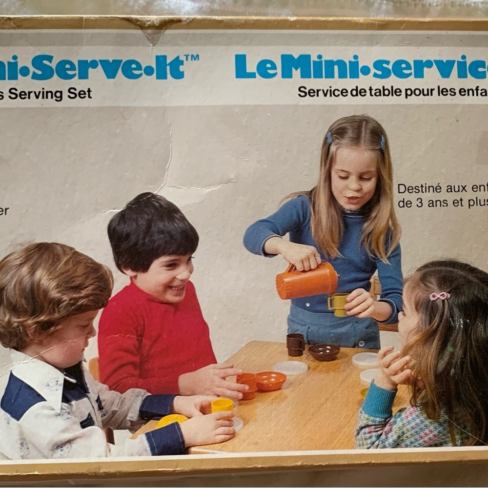 TUPPERWARE | Vintage Mini Serve-It Set with Original Box - Picture 5 of 8